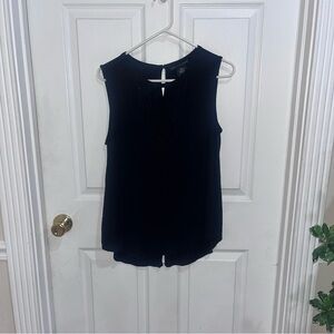 Grace elements black sleeveless top-b1081